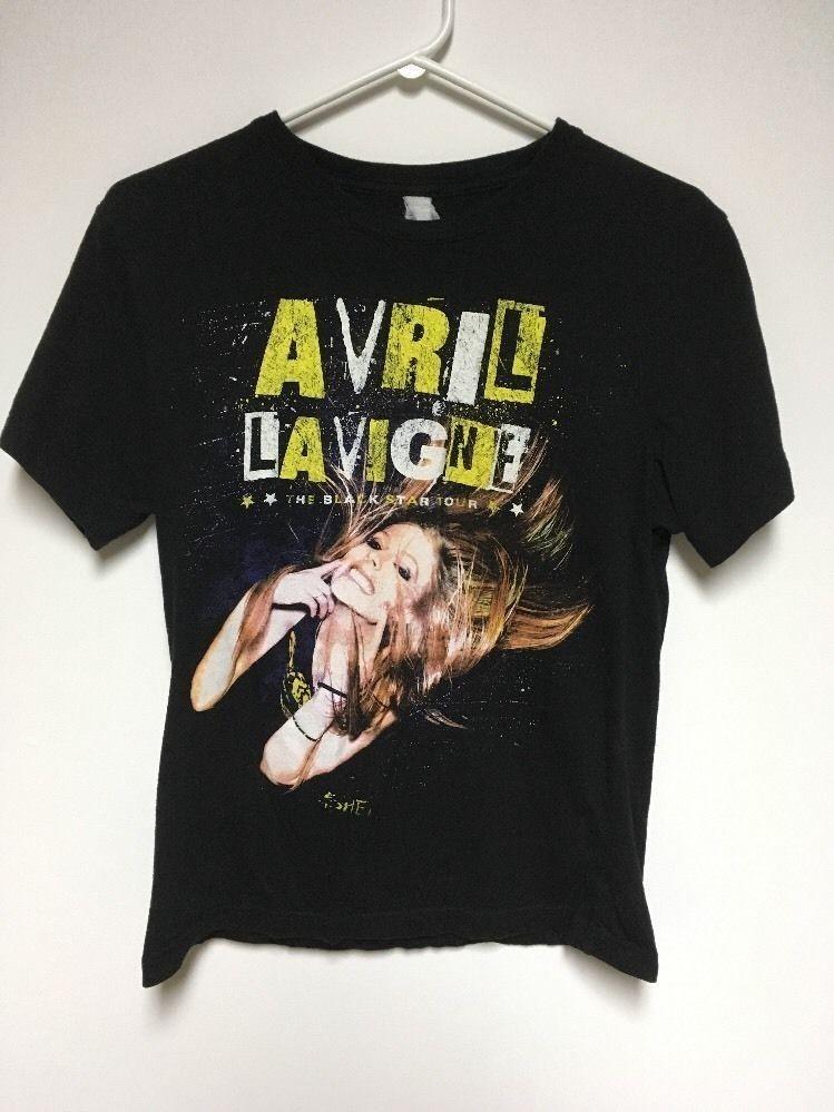 

Avril Lavigne The Black Star Tour Tshirt Tee Unisex S to 4XL Unisex T-Shirt XXL