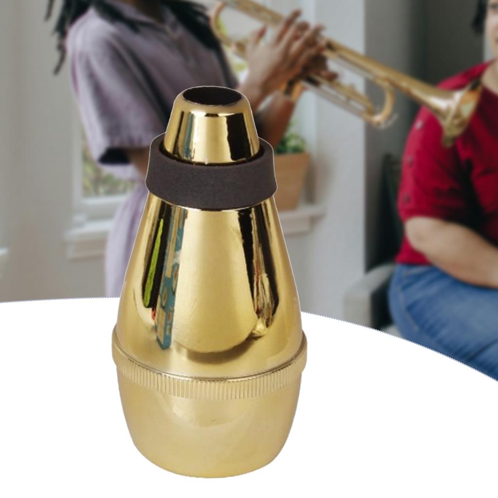 1Pcs BB Trumpet Mute Musical Instrument Trumpet Sound Weaken Accessories for Trumpet Beginners Stage Performance