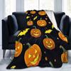 Hřejivé Měkké Deka Horor Halloween Dýně Netopýr A Duch Přehozová Deka Koleda Flanelová Přehoz Na Postel Na Pohovku Kryt Postele