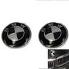 Replacement Carbon Fiber Bmw Emblem Badge 82mm Front Hood Trunk Logo For Most Bmw Models