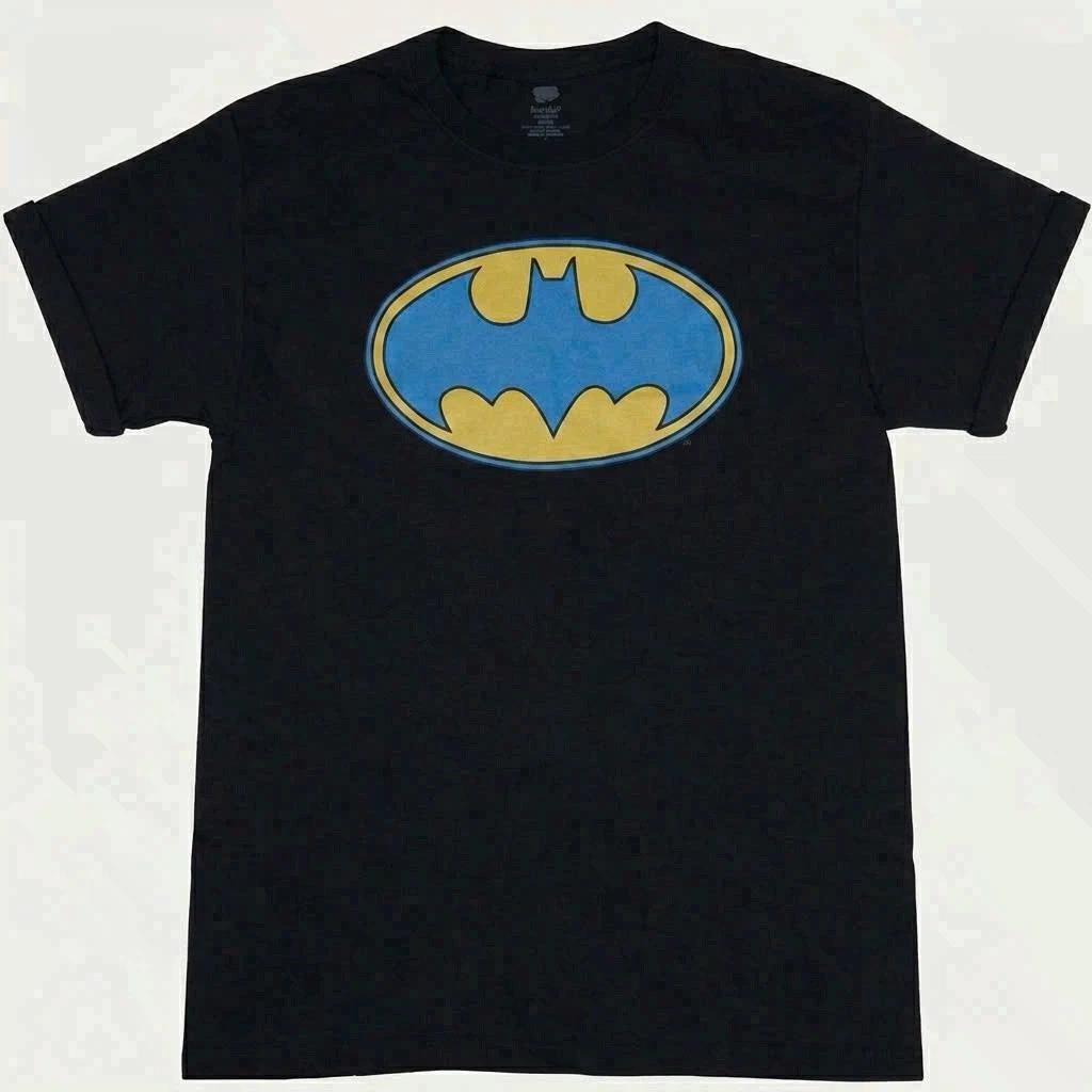 Neo Batman symbol t-shirt, DC Comics, unisex graphic tee XXL