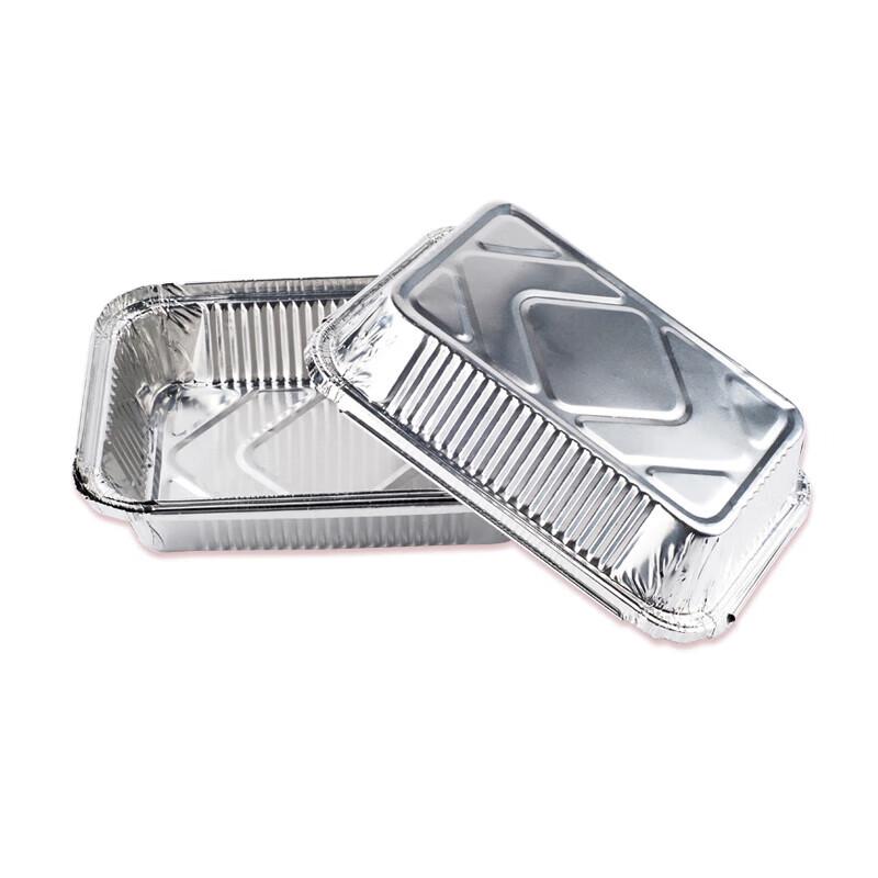 

Yijie 800ml Rectangular Aluminum Foil Roasting Trays (4-Pack)