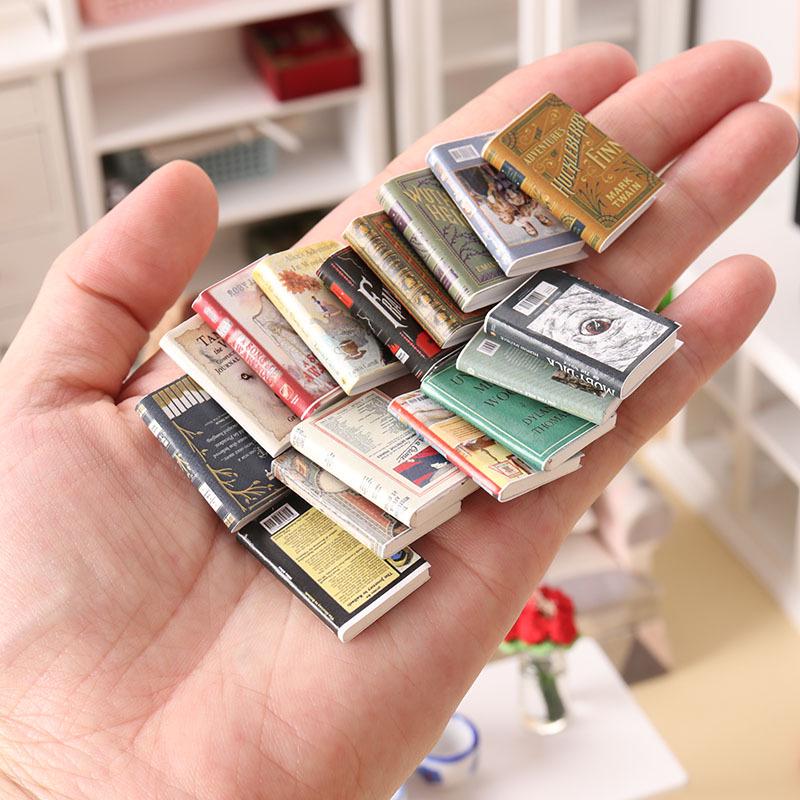 1:12 Dollhouse Miniature Food, Toys, Furniture, and DIY Model Book