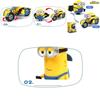 Ich – Einfach unverbesserlich Minions Kevin Stuart Bob Actionfigur Verformbares Modell Spielzeugauto Sammle die gesamte Serie für maximale Action!