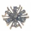 1Pcs Metal Pearl Camellia Flower Shoe Charms Shoes Decoration Diamond Chains Luxury Accessories for Women Girls Sandals Shoes