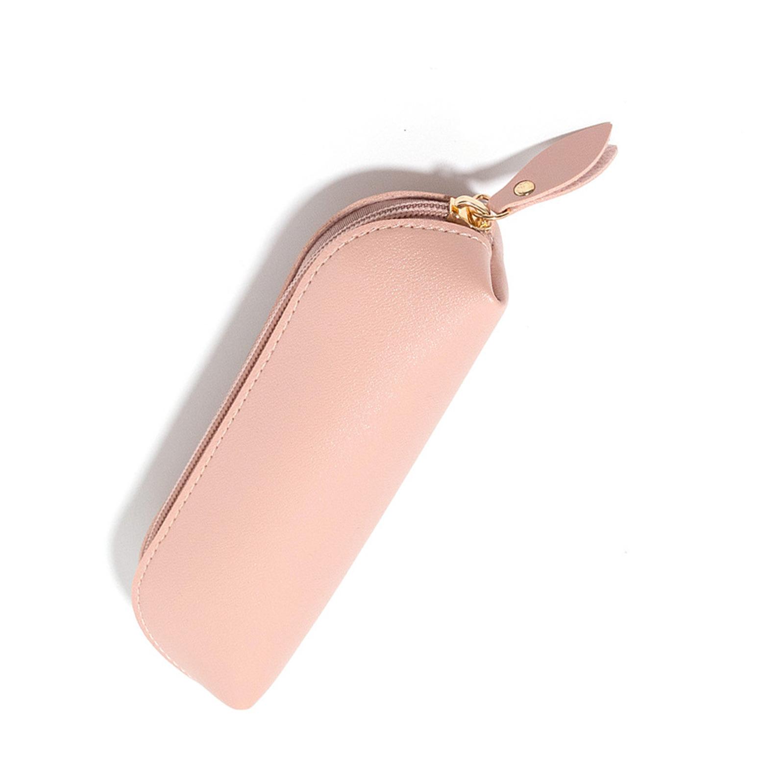 

PU Leather Pencil Case Practical Pencil Bag Large Capacity Pen Case Pen Pouch Aesthetic Pen Bag Pencil Organisers 3