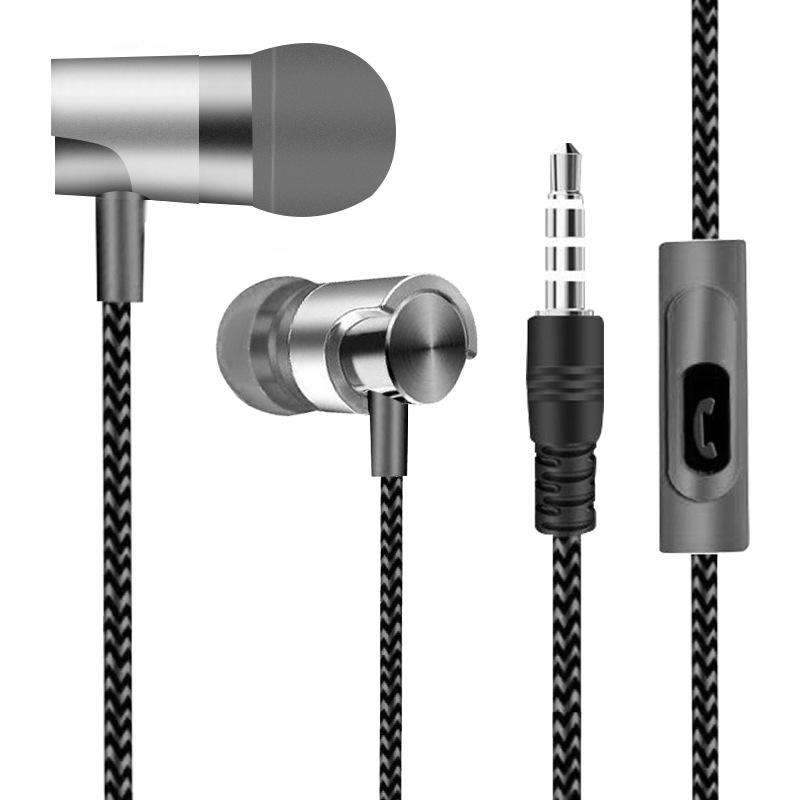 Yushuo S8 Wired In-Ear Earbuds with Mic - Heavy Bass for Gaming, Music, Mobile & Computer