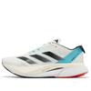 Adizero Boston 12 Wit Licht Aqua Heren Sneakers Wolk-Wit Kern-Zwart ID4237