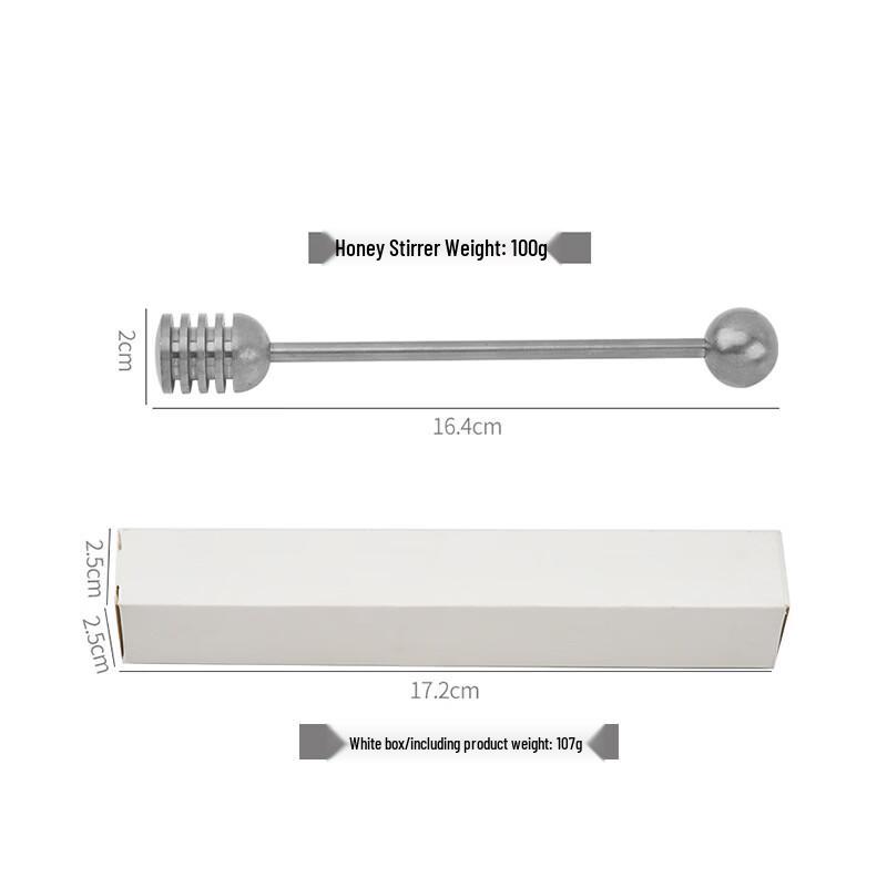 ZISIZ Stainless Steel Honey Dippers