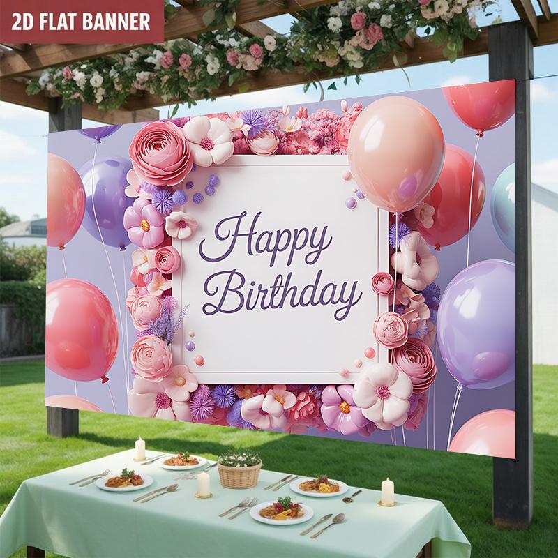 1pc Photography Party Banner - Party Supplies