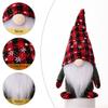 Cute Faceless Gnome Ornaments Plush Christmas Rudolf Doll  Hotel Office Decor