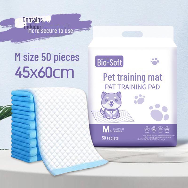 Pieluszki dla zwierząt domowych: Grube, chłonne pieluchy do szkolenia psów i kotów.