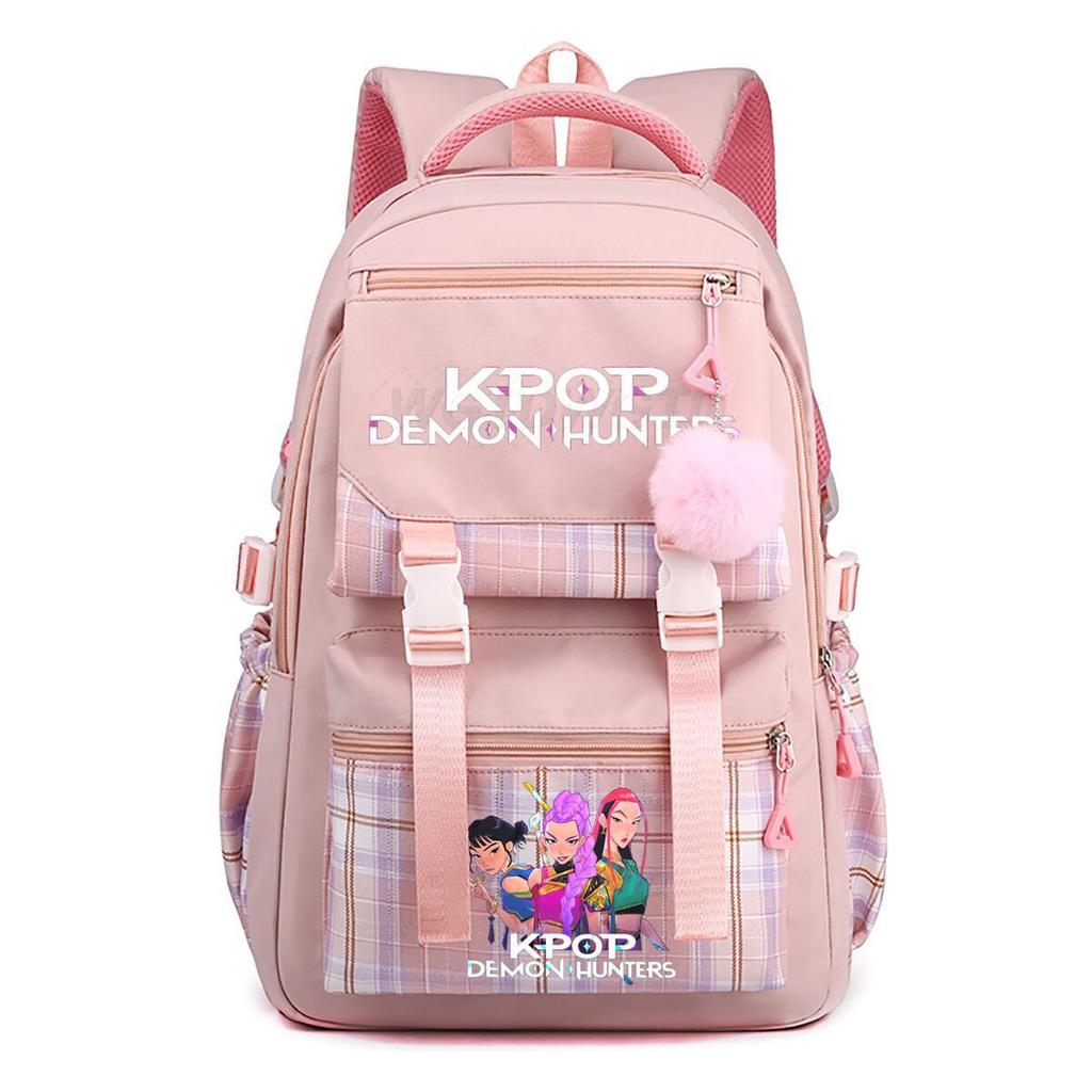 Cartoon Anime Printed Backpack College Wind Ins Trend Large Capacity Student School Bag
