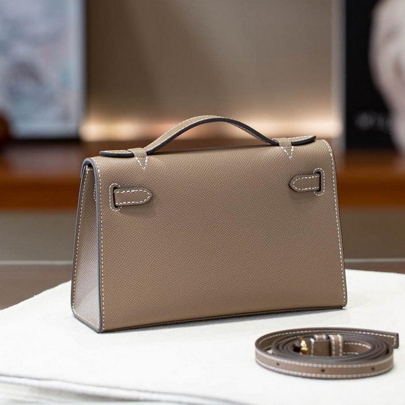 Tas Dames 2026 Nieuw Palmpatroon Koeienhuid 22cm Mini Generatie Kai-Li Mode Draagbare Echte Leer Dames Tas