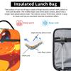 Charmander Close Manga Lunch Bag For Unisex  Print Travel Lunch Box Casual Portable Insulated Oxford Cooler Bag