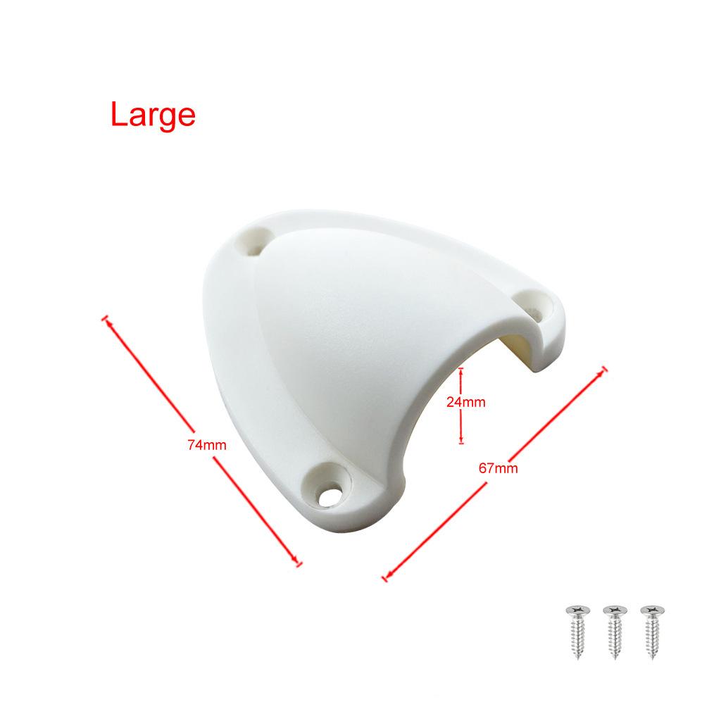 Nylon Wire Cable Vent Cover Clam Shell Clamshell Vent Ventilator Through Vents for Boat Outlet Marine Yacht Hardware Acceories 7