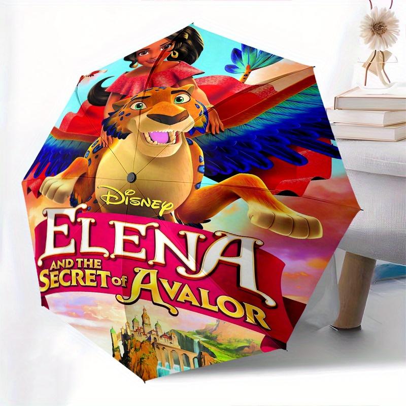

Disney Elena of Avalor Automatic Opening and Closing Folding - A Good Choice for Gifts, Fashionable and Convenient Umbrella With Cute Cartoo