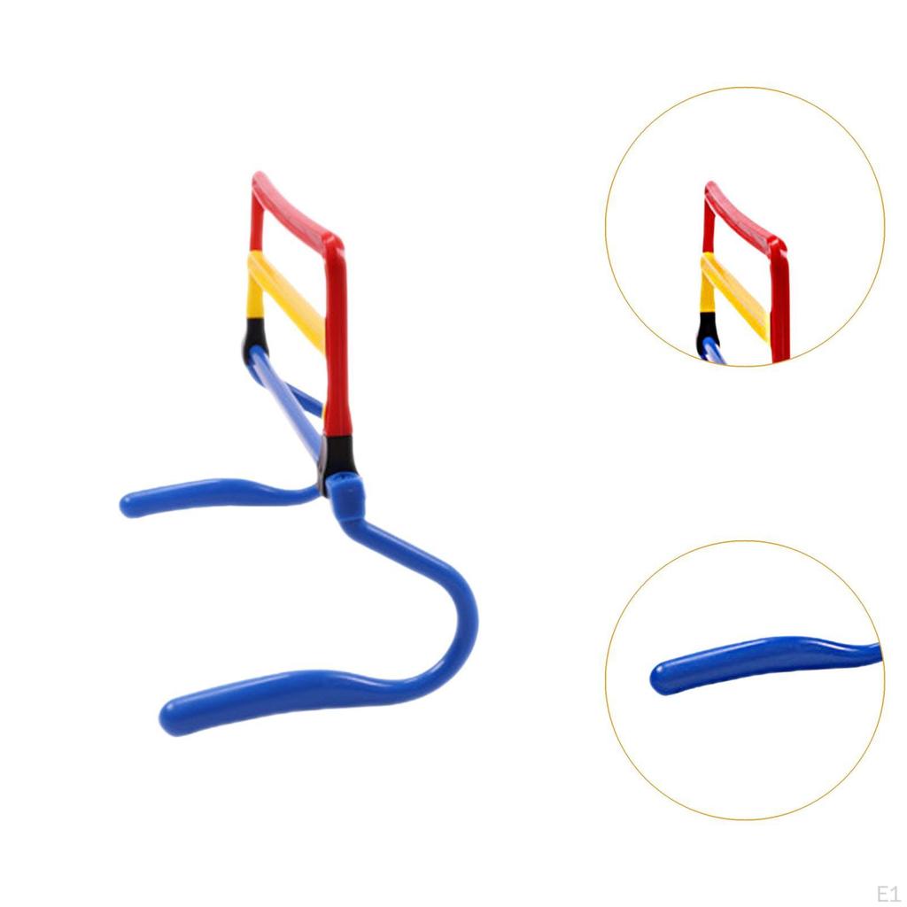 Agility Hurdles Adjustable Height Portable Speed Training Equipment for Foot Exercise Basketball
