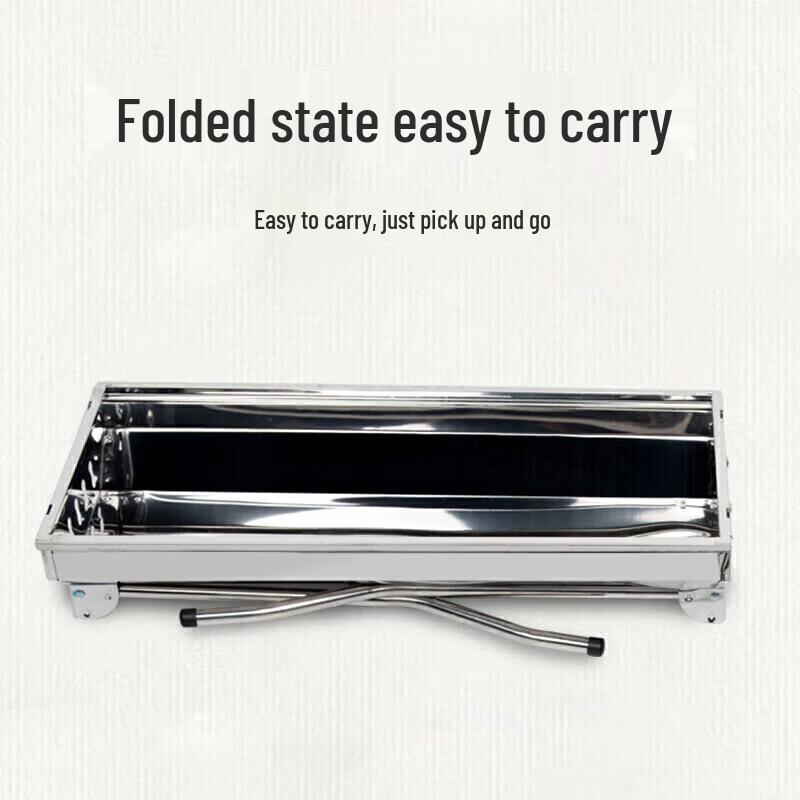 Portable Stainless Steel BBQ Grill
