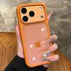 Chytrý fotoaparát Dotykové tlačítko Křišťálově čistý kryt telefonu pro iPhone 17 Pro Max 17 Pro 17 Air Průhledný nárazuvzdorný kryt Funda