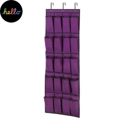 Container Shoe Organizer Storage Pockets Organizer Wall Hanging Holder Heavy Duty Space Saving Over The Door