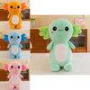 Cute Axolotl Plush Toy For Couples Hexagonal Dinosaur Design