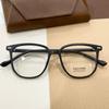 Oversized Leopard Myopia Glasses for Women Men Comfortable Anti-blue Light Computer Glasses Prescription Eyewear 0 To -4.0