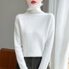 Women's Cashmere Sweater Qinghe Cashmere 30% Cashmere 70% Wool Autumn and Winter Cashmere Thick Pullover Soft and Warm