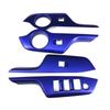 Car Window Switch Panel Cover Window Switch Panel Glass Lifting Control  For Toyota C-HR CHR 2016- Interior Accessories
