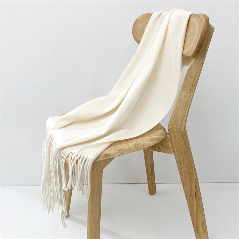 

Luxury Solid Cashmere Scarf Women Autumn Tassel Shawl Pashmina Handkerchief Lady Pareo Soft Outdoor Unisex Windproof Bufanda 33x180cm