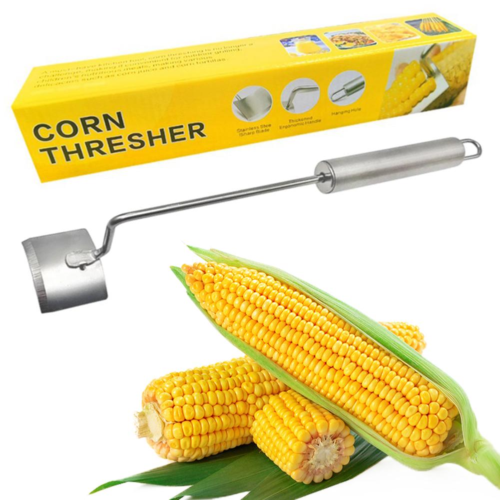 

2Pcs Easy Clean Corn Cob Peeler Stainless Steel Corn Stripping Tool Corn Kernel Remover for Home Kitchen Gadgets China Mainland