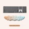 Silicone Mouse Pad & Leather Wrist Rest Combo