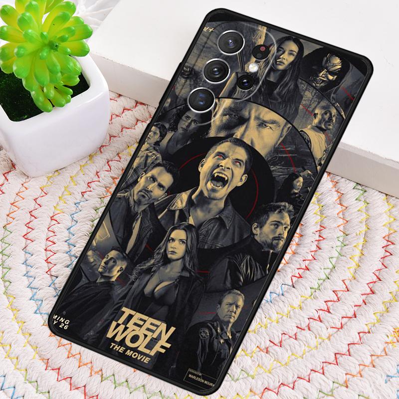 Teen Wolf soft TPU Phone Case For Samsung Galaxy note 10 pro S26 S25 S24 S23 S22 Ultra Plus S21 FE S20 Shockproof Cover