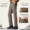 Camel Men's Straight-Leg Elastic Casual Pants M15CAWI021