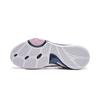 Li Ning DLO1 Cushioning Slip Resistant Abrasion Resistant Rebound Grip Low Top Basketball Shoes Men's White Black ABPV009-18
