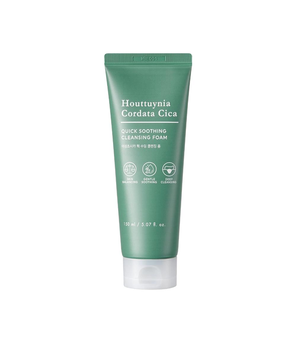 Houttuynia Cordata Cica Quick Soothing Cleansing Foam