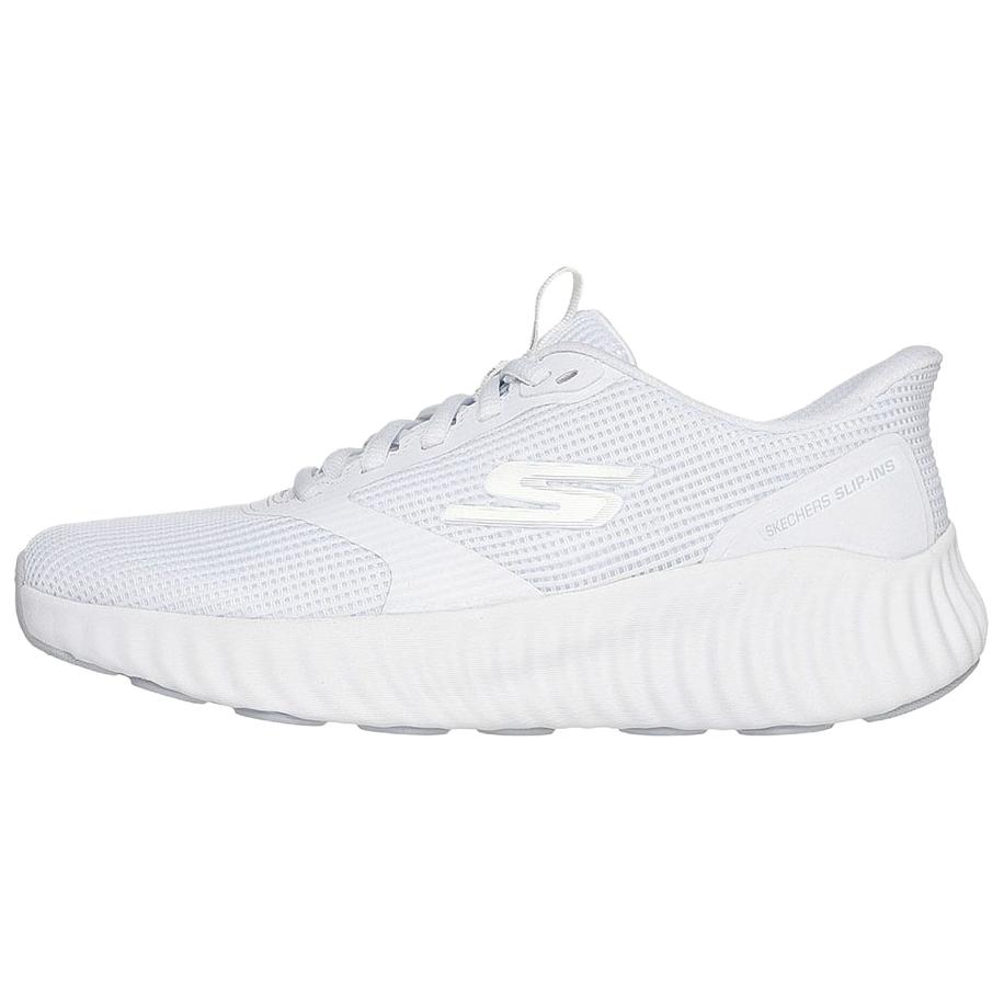 Skechers Go Series GOrun Now Stover Soft Comfortable Low-Top Casual Running Shoes Women sneaker White 129370-WSL 38