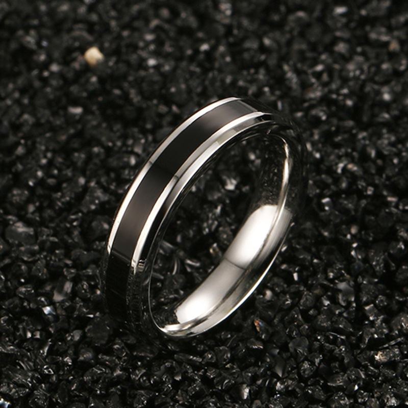 Vnox Classic Wedding Rings for Women Men Stainless Steel Couple Jewelry Promise Band Alliance Bijoux