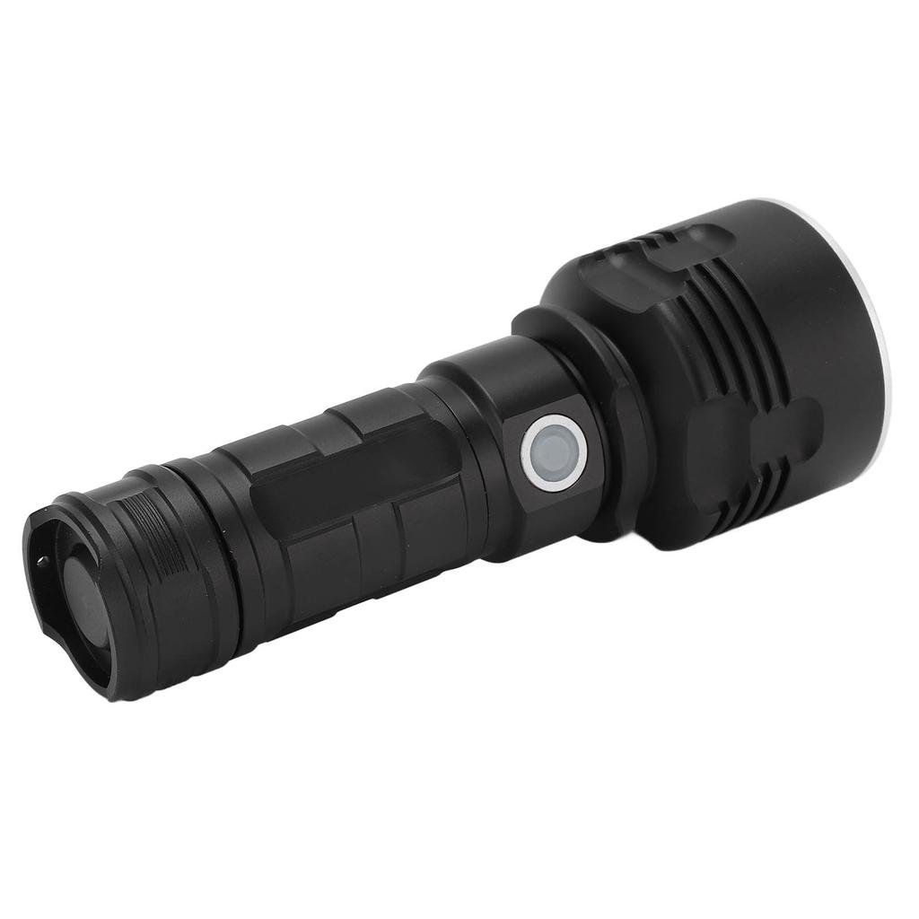 Výkonná svítilna USB dobíjecí 3 režimy Vodotěsná Hliníková slitina pro kempování Turistiku Cyklistiku Dobrodružství