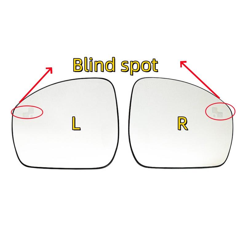 Car Left/Right Side Heated Mirror Glass For Range Rover/Sport Discover 13-22 Blind spot auxiliary lenses for Rearview mirror