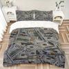 3pcs 100 Dollar Bill Print Comforter Set with 1 Quilt Cover and 2 Pillowcases (No Core) - Home Decor, Holiday Gift, Polyester Fabric, Anime Cartoon De