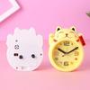 Creative Kids Alarm Clock Cartoon Table Clock Cat Desktop Decoration Lucky Cat Alarm Clock  Student