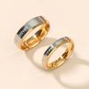 Stainless Steel Forever Love Couple Ring Set