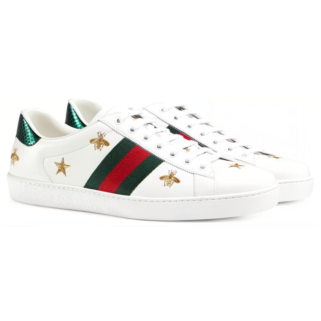 Gucci Ace Embroidered 'Bees and Stars' 386750 A38F0 9073