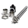 LJXH 304 Stainless Steel 220V/380V DN32(41mm) Tubular Water Heating Element 3KW/4.5KW/6KW/9KW/12KW