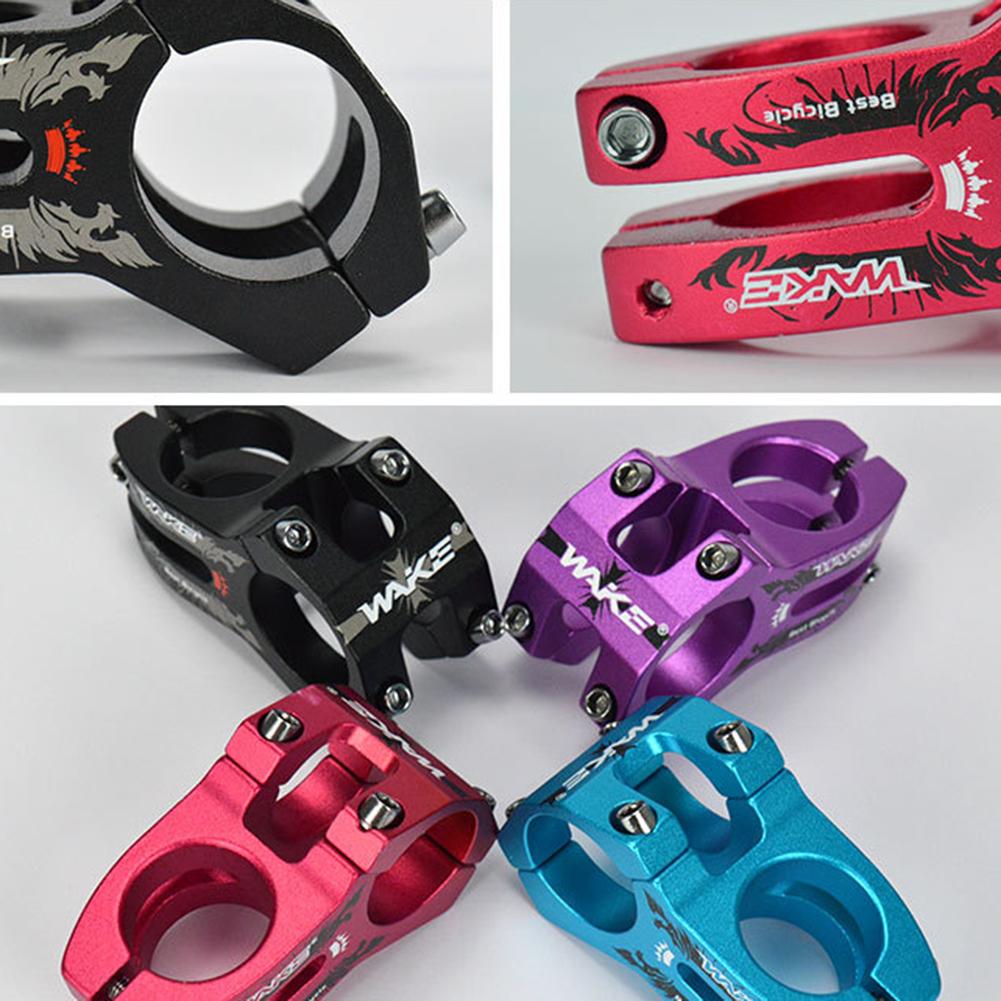 Short Bicycle Stem Aluminum Alloy Mountain Bike Hollow Handlebar Riser 31.8mm Bicycle Accessories