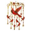 Carillon DYS Hummingbird, Carillon per Esterno, Carillon Sun Catcher in Vetro Colorato e Cristallo, Decorazioni Colorate per Giardino Esterno, Commemorativo