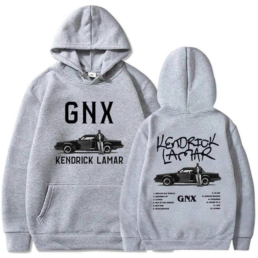 GNX Album Neutral 2025 bedruckter Hoodie Kendrick Lamar Rapper Rock-Stil Pullover Sweatshirt Unisex Hoodie Harajuku