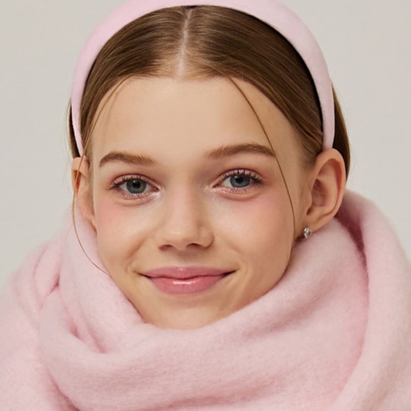 VVV Belboa Volumen Haarband _ Rosa