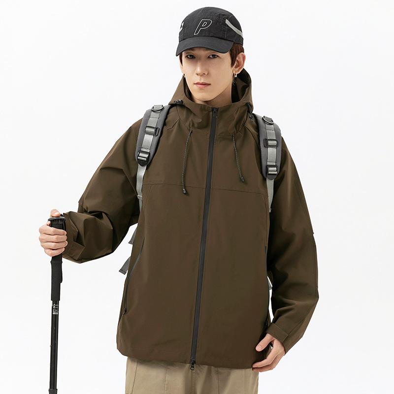 Jacket Men's Thin Jacket Spring Fashion New Jacket Versatile Casual Couple Trend Hooded Jacket
